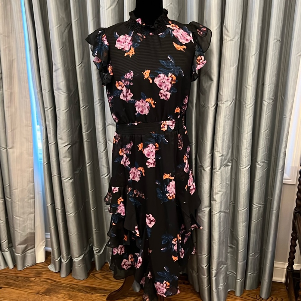 Gorgeous dress with floral design
